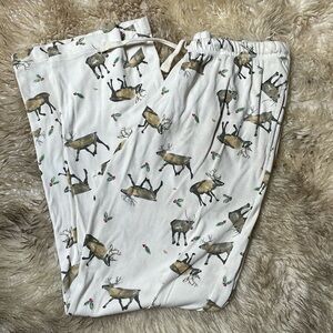 Burt’s bees reindeer Christmas pajamas
